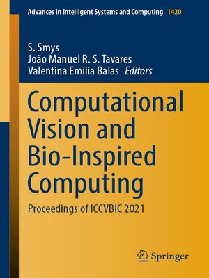 cover image of Computational Vision and Bio-Inspired Computing